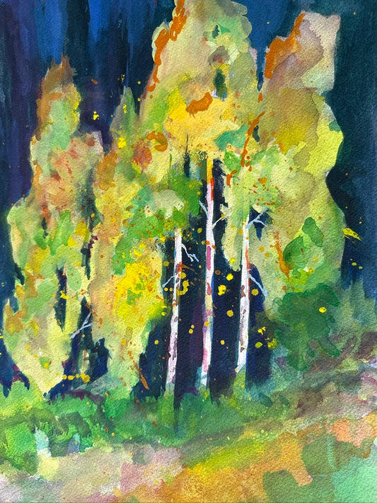 Aspens in Creede