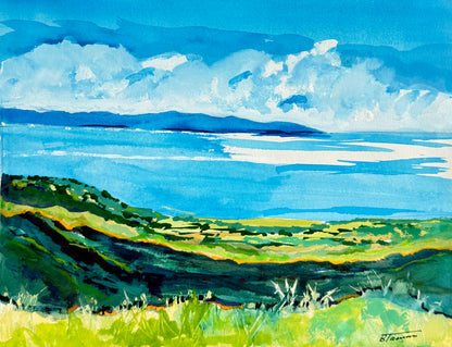 View of the Channel Islands