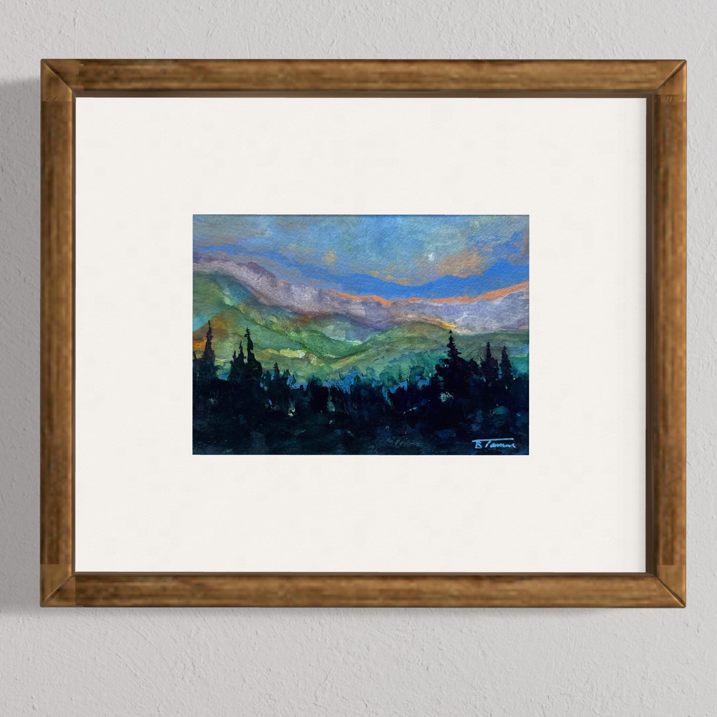 Silhouette of Creede