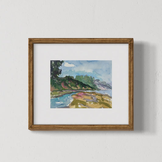 Looking East at Goleta Beach