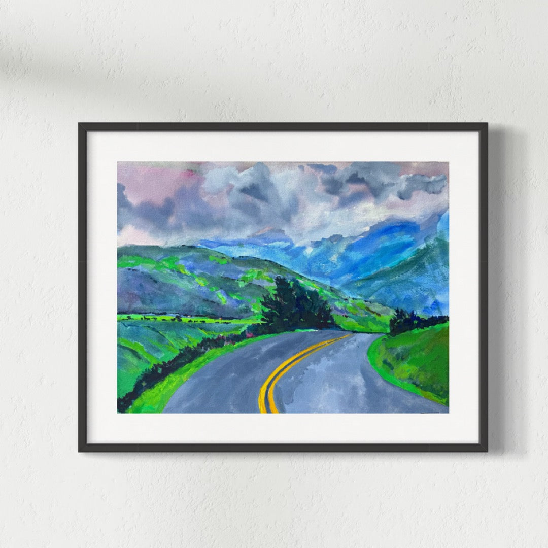 Blue hour in Santa Ynez