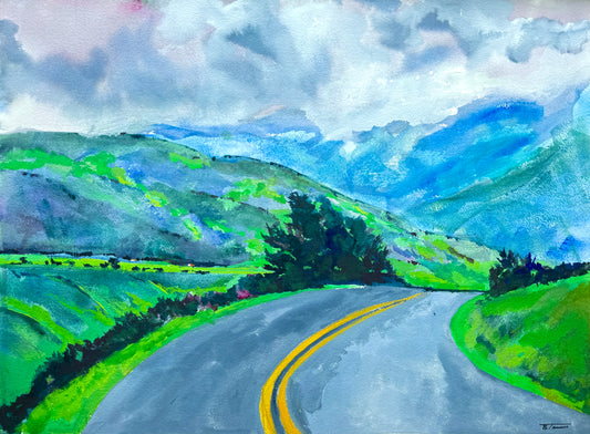 Blue hour in Santa Ynez