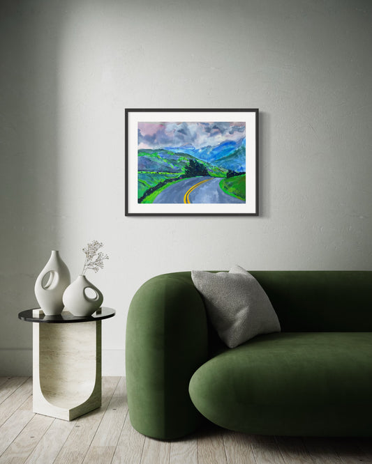 Blue hour in Santa Ynez