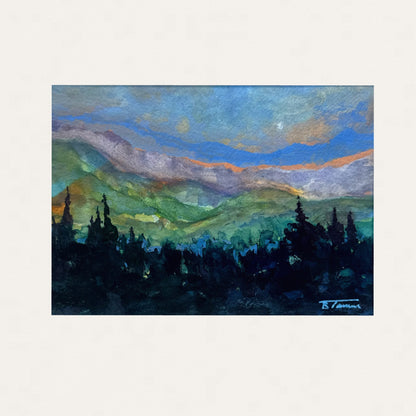 Silhouette of Creede