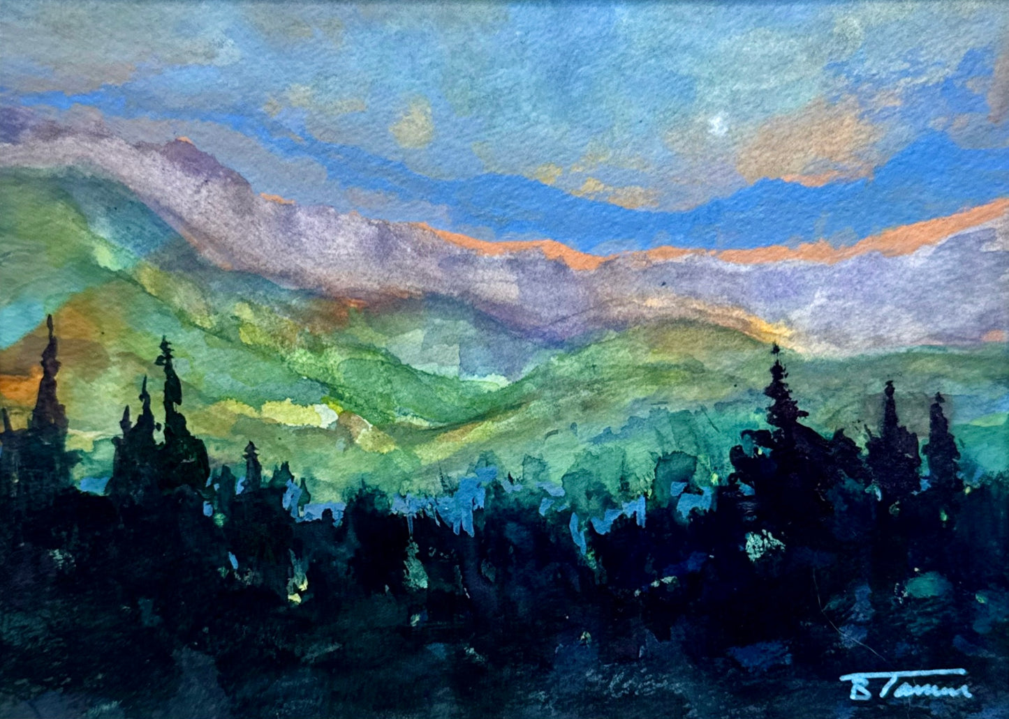 Silhouette of Creede