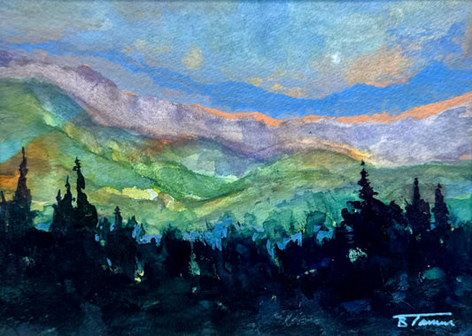 Silhouette of Creede