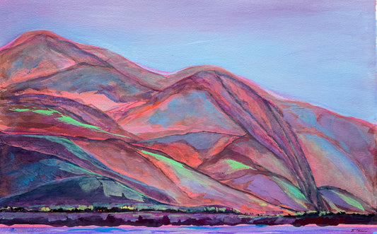 Solitude Saturated in Rose